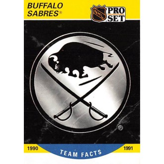 Řadové karty - Buffalo Sabres - 1990-91 Pro Set No.567