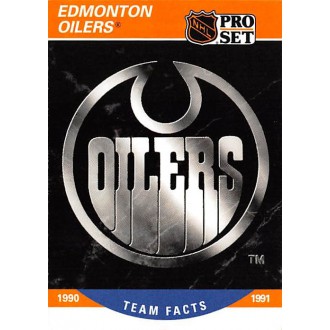 Řadové karty - Edmonton Oilers - 1990-91 Pro Set No.571
