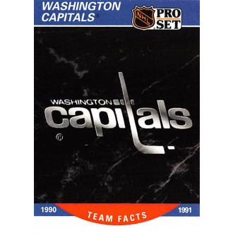 Řadové karty - Washington Capitals - 1990-91 Pro Set No.585