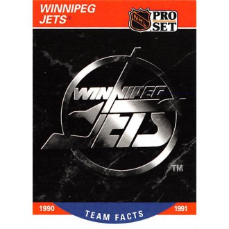 Řadové karty - Winnipeg Jets - 1990-91 Pro Set No.586