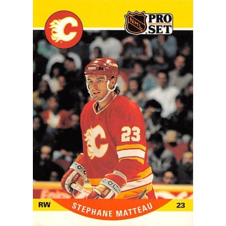 Řadové karty - Matteau Stephane - 1990-91 Pro Set No.593