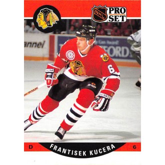 Řadové karty - Kucera Frantisek - 1990-91 Pro Set No.599