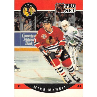Řadové karty - McNeill Mike - 1990-91 Pro Set No.600