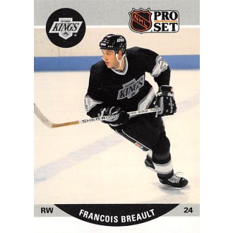 Řadové karty - Breault Frank - 1990-91 Pro Set No.612