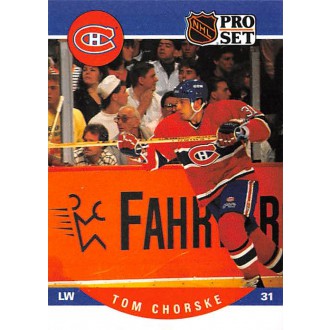 Řadové karty - Chorske Tom - 1990-91 Pro Set No.616