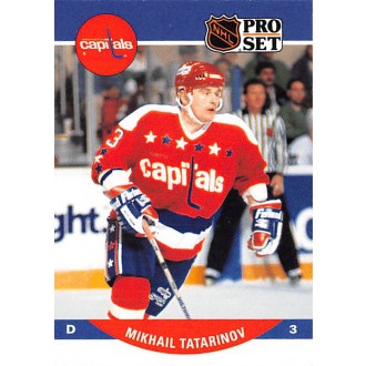 Řadové karty - Tatarinov Mikhail - 1990-91 Pro Set No.647