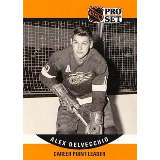 Řadové karty - Delvecchio Alex - 1990-91 Pro Set No.652
