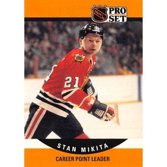 Řadové karty - Mikita Stan - 1990-91 Pro Set No.655