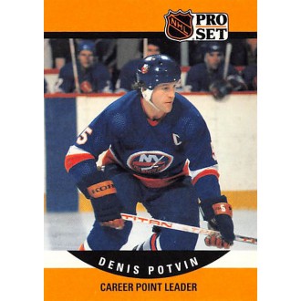 Řadové karty - Potvin Denis - 1990-91 Pro Set No.656