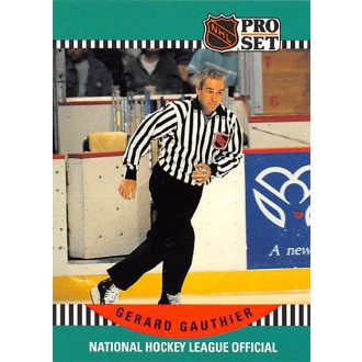 Řadové karty - Gauthier Gerard - 1990-91 Pro Set No.687
