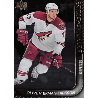 Insertní karty - Ekman-Larsson Oliver - 2015-16 Upper Deck Shining Stars No.SS8