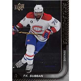 Insertní karty - Subban P.K. - 2015-16 Upper Deck Shining Stars No.SS9