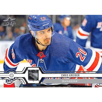 Řadové karty - Kreider Chris - 2019-20 Upper Deck No.84