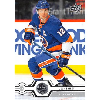 Řadové karty - Bailey Josh - 2019-20 Upper Deck No.92