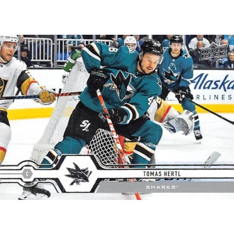 Řadové karty - Hertl Tomáš - 2019-20 Upper Deck No.163