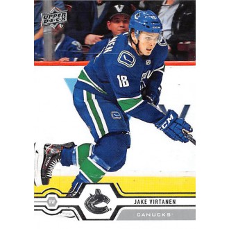 Řadové karty - Virtanen Jake - 2019-20 Upper Deck No.171