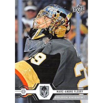 Řadové karty - Fleury Marc-Andre - 2019-20 Upper Deck No.198