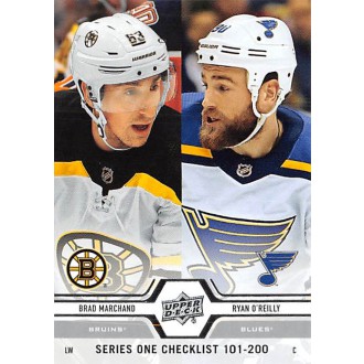 Řadové karty - Marchand Brad, O´Reilly Ryan - 2019-20 Upper Deck No.200