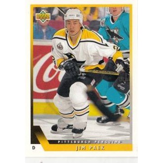 Řadové karty - Paek Jim - 1993-94 Upper Deck No.192