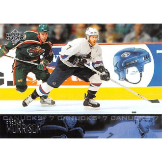 Řadové karty - Morrison Brendan - 2003-04 Upper Deck No.186