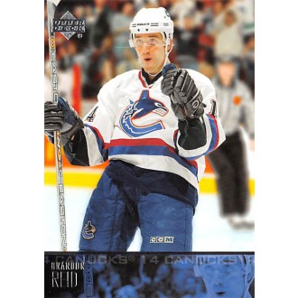 Řadové karty - Reid Brandon - 2003-04 Upper Deck No.190