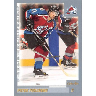 Řadové karty - Forsberg Peter - 2000-01 O-Pee-Chee No.119