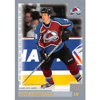 Řadové karty - Andreychuk Dave - 2000-01 O-Pee-Chee No.157