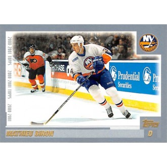 Řadové karty - Biron Mathieu - 2000-01 O-Pee-Chee No.158