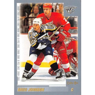 Řadové karty - Johnson Greg - 2000-01 O-Pee-Chee No.263