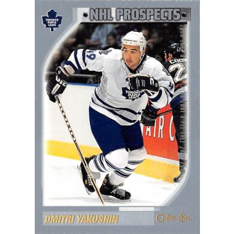 Řadové karty - Yakushin Dmitri - 2000-01 O-Pee-Chee No.277