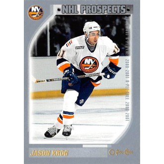 Řadové karty - Krog Jason - 2000-01 O-Pee-Chee No.294