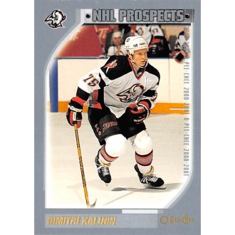 Řadové karty - Kalinin Dimitri - 2000-01 O-Pee-Chee No.318