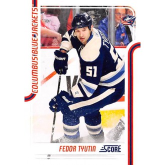 Řadové karty - Tyutin Fedor - 2011-12 Score No.152
