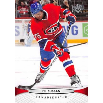 Řadové karty - Subban P.K. - 2011-12 Upper Deck No.102