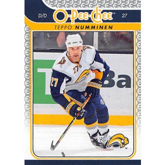 Řadové karty - Numminen Teppo - 2009-10 O-Pee-Chee No.154