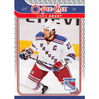 Řadové karty - Drury Chris - 2009-10 O-Pee-Chee No.166