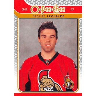 Řadové karty - LeClaire Pascal - 2009-10 O-Pee-Chee No.213