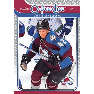 Řadové karty - Stewart Chris - 2009-10 O-Pee-Chee No.408