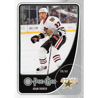 Řadové karty - Burish Adam - 2010-11 O-Pee-Chee No.197