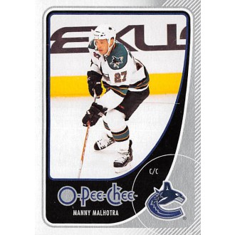 Řadové karty - Malhotra Manny - 2010-11 O-Pee-Chee No.358