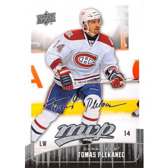 Řadové karty - Plekanec Tomáš - 2009-10 MVP No.142