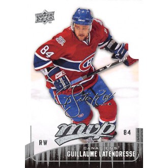 Řadové karty - Latendresse Guillaume - 2009-10 MVP No.144
