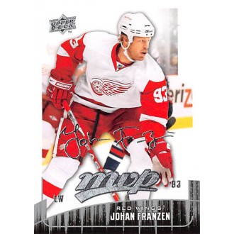 Řadové karty - Franzen Johan - 2009-10 MVP No.198