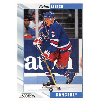 Řadové karty - Leetch Brian - 1992-93 Score No.375