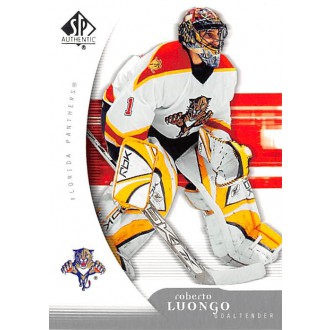 Řadové karty - Luongo Roberto - 2005-06 SP Authentic No.43