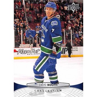 Řadové karty - Booth David - 2011-12 Upper Deck No.272