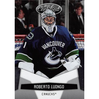 Řadové karty - Luongo Roberto - 2010-11 Certified No.142
