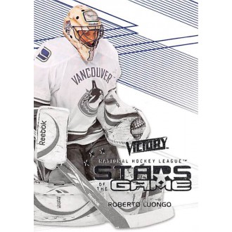 Insertní karty - Luongo Roberto - 2010-11 Victory Stars of the Game No.SOG-RL