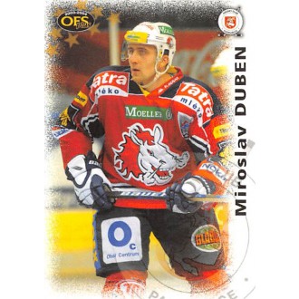 Extraliga OFS - Duben Miroslav - 2003-04 OFS No.50