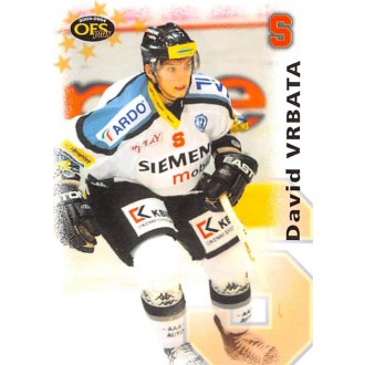 Extraliga OFS - Vrbata David - 2003-04 OFS No.160